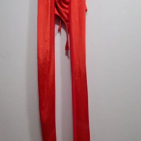 Rebel Red 100 Ways Convertible Bodysuit - Picture 7 of 13